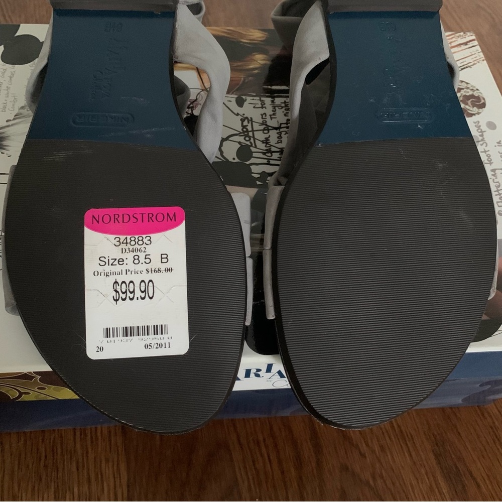 NEW Cole Haan Gray Suede Leather Sandals, Women’s 8.5 - Picture 4 of 8